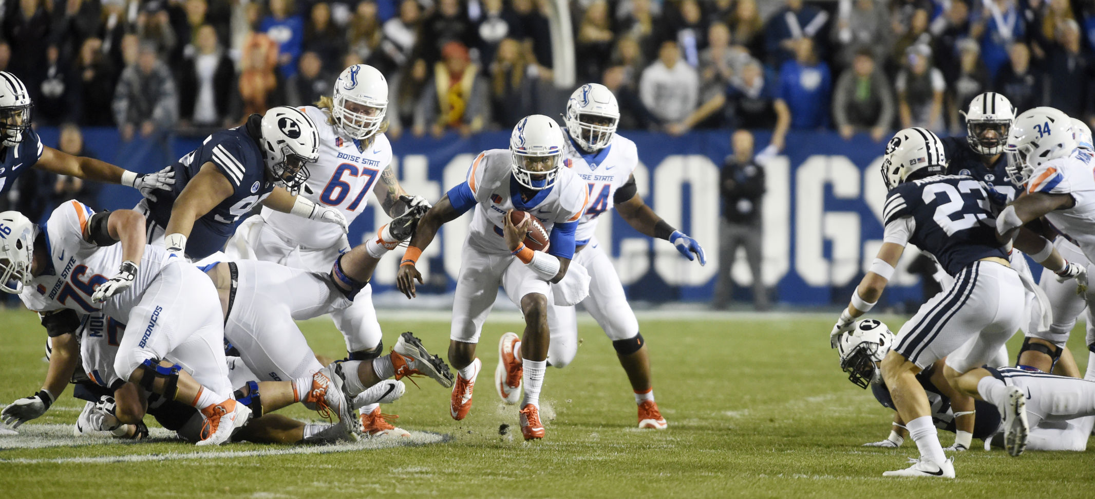 Football - Boise State Vs. BYU